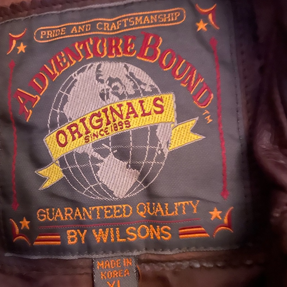 Men’s heavy leather jacket - Picture 2 of 6